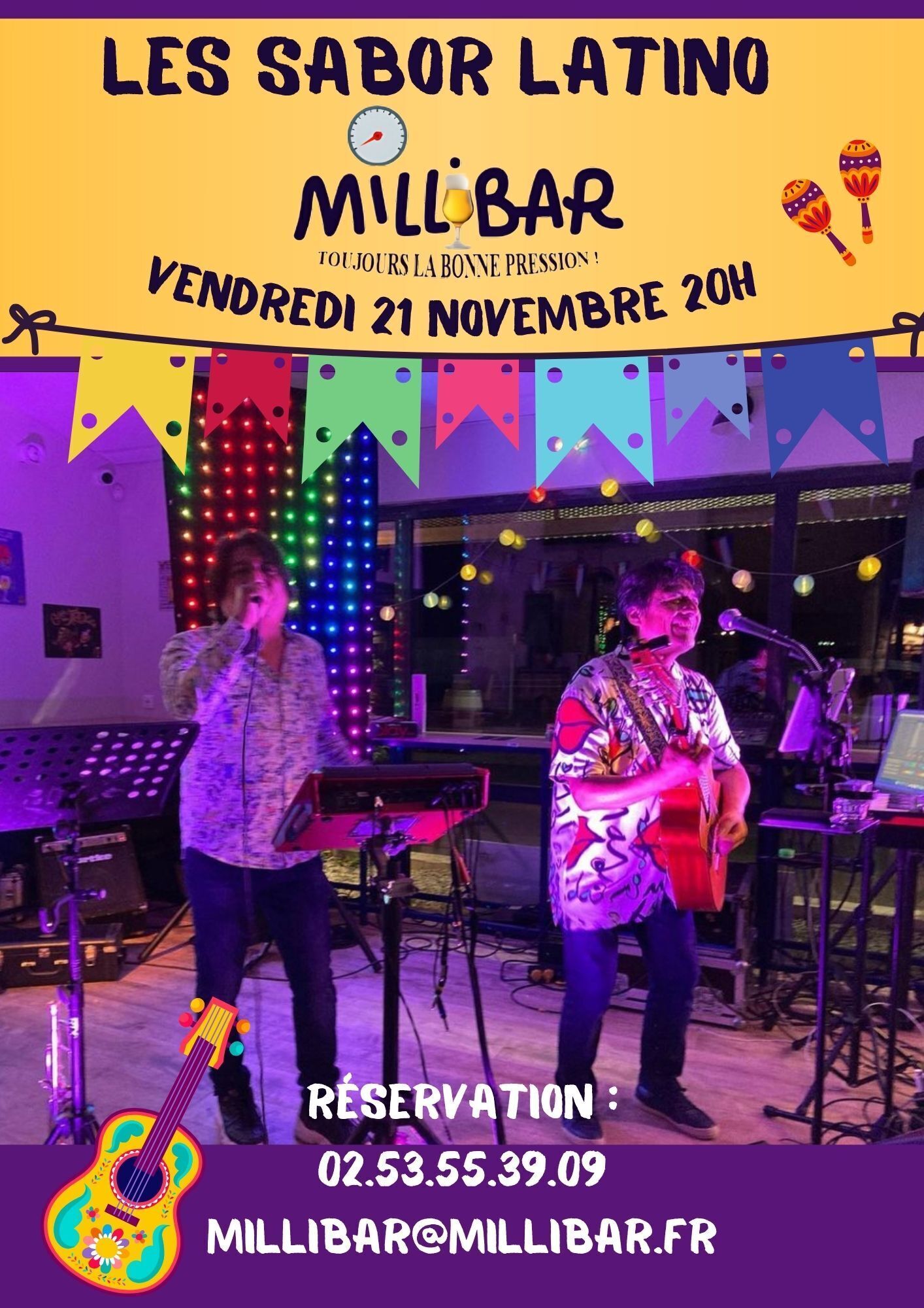 Millibar concert Sabor Latino